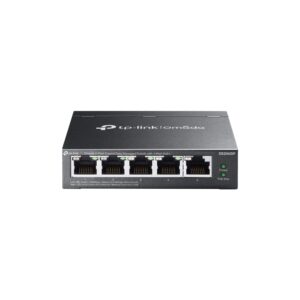 Комутатор TP-LINK ES205GP 5xGE (4xPoE), 65.2Вт, WebSmart