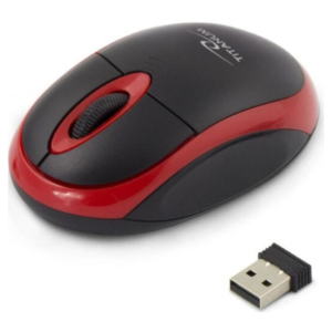 2aa833b1d7c379581b0443a45bfd0f9d миша бездротова Titanum Mouse TM116R Black-Red