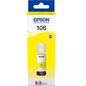 Контейнер з чорнилом Epson 106 EcoTank L7160/L7180 yellow