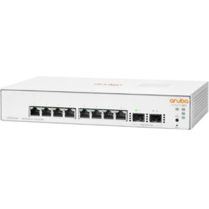 5ed70c577275265a6fab55c36ad211e3 Комутатор HPE Aruba Instant On 1930, 8xGE, 2xGE SFP ports, PoE Сlass 4 124W, LT Warranty