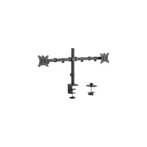 Кронштейн Brateck LDT66-C024 для двох моніторів, 1 7"-32", до 9 кг