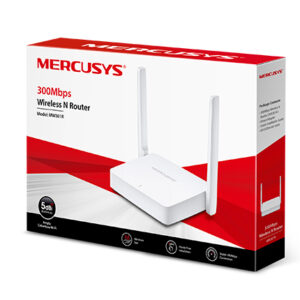 Маршрутизатор MERCUSYS MW301R N300, 2xFE LAN, 1xFE WAN