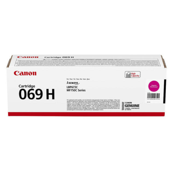 Картридж малиновий підвищеної ємності для LBP67x,M F75x Cartridge 069H Magenta(5.5K)