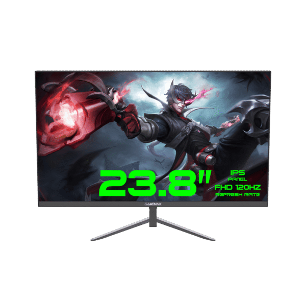 Монітор 23.8”16:9 300 cd/m2 1000:1  1920 x 1080 @  120Hz 5ms 178o/178o (CR>10)  IPS  HDMI+DP+Audio GMX24F120