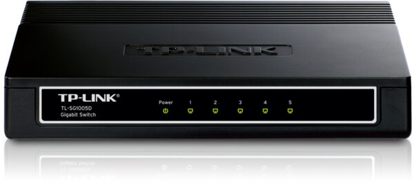 Комутатор TP-LINK TL-SG1005D 5xGE, Некерований