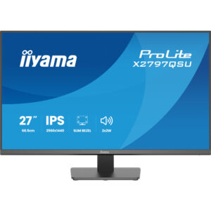 27" 16:9 IPS РК монітор, 2560х1440, 1 мс (MPRT), 7 5 Гц, 350 кд/м2, Adaptive Sync, 2xHDMI 1.4/1xDP 1. X2797QSU-B1