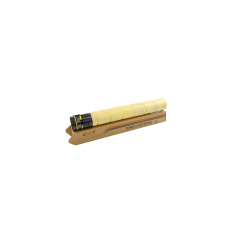 тонер-картридж Konica Minolta TN-512Y (bizhub C454, C554) (A33K232, A33K252) 514г, yellow CET