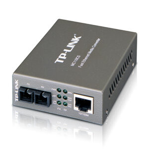 Медіаконвертер TP-LINK MC110CS 1xFE, 1x100Base-LX, SM, 20km SC