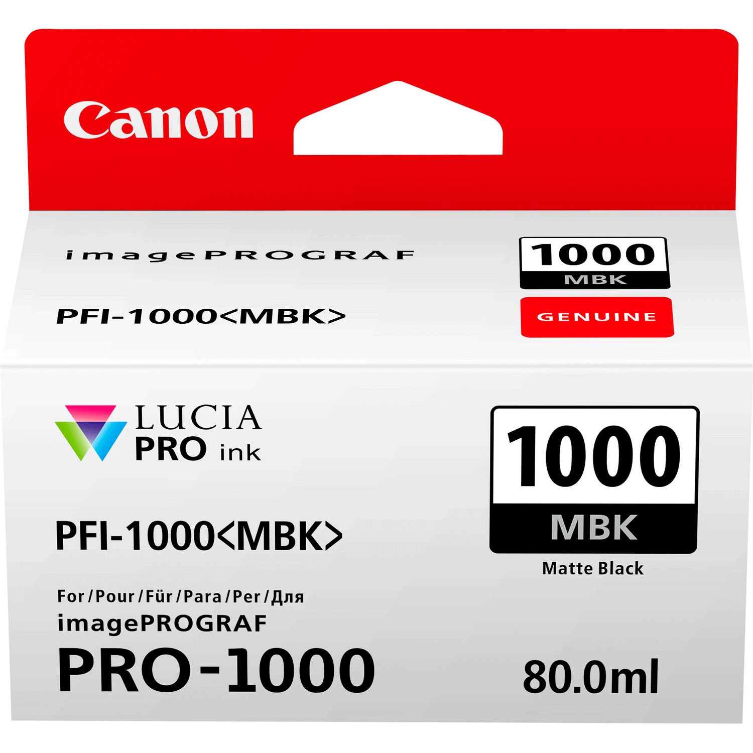 58e56a8994ab8_0545c001_pfi-1000mbk-matte-black-ink-tank_1 Картридж PFI-1000 матовий чорний Canon (0545C001)