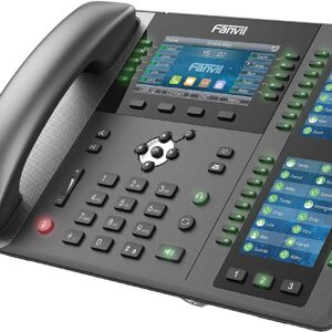 Телефон IP Fanvil X210 2xGE LAN, 1xUSB-A, BT4.2, 20 SIP line, SW Linux, 106 DSS клавіш, PoE, 4.3" кольоровий екран