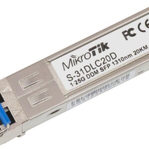 Трансивер MikroTik S-31DLC20D SFP, 1x1000BaseLX, SM, 20км