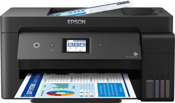 639a1d519aacf_161409077 БФП ink color A3 Epson EcoTank L14150 38_24 ppm Fax ADF Duplex USB Ethernet Wi-Fi 4 inks Black Pigment
