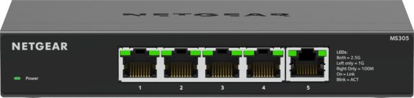 647851c745f68_hbbmhn1j5v1 Комутатор NETGEAR MS305 5x2.5GE, Некерований
