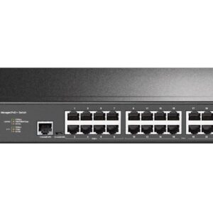 Комутатор TP-LINK TL-SG3428XPP-M2 24x2.5GE (24xPoE), 4xSFP+, 500Вт, Керований L2