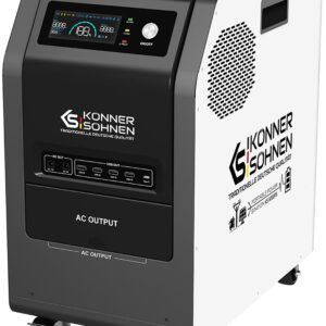 Портативна електростанція Konner&Sohnen KS 3000PS, 3000Вт, 3200Вт·год, LifePo4, 37кг