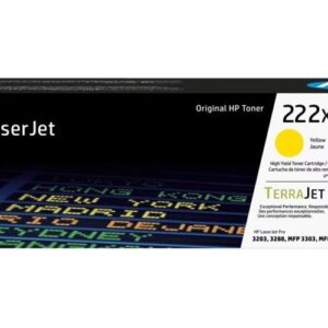 Картридж HP 222X CLJ Pro 3203/3303 Yellow (2500стор)