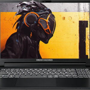 Ноутбук Dream Machines RT5050-15 15.3FHD+ IPS, AMD AI 9 HX 370, 16GB, F1TB, NVD5050-8, DOS, чорний
