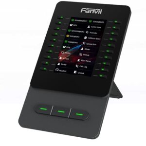 Модуль розширення Fanvil EM60, 1xUSB-C, 1xUSB-A, 4.3" кольоровий екран, до 60 DSS клавіш для V65, V66, V66 Pro