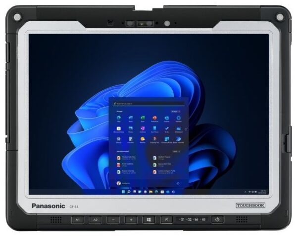 Ноутбук Panasonic Toughbook CF-33 MK4 12” QHD Touch, Intel i5-1345U, 16GB, F512GB, UMA, Win11P, сріблястий (без клавіатури)