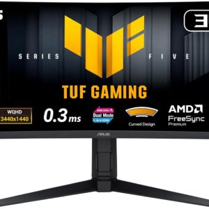 6a076e3269afd_71yeb6oteml._ac_sl1500_ Монітор Asus 34" TUF Gaming VG34WQL5A 2xHDMI, 2xDP, 4xUSB, MM, VA, 3440x1440, 21:9, 200/400Hz, 1ms, sRGB 120%, CURVED, FreeSync, HAS, HDR400