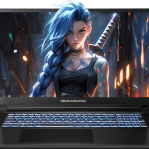 Ноутбук Dream Machines RG5050-17 17.3FHD IPS, Intel i5-13420H, 16GB, F512GB, NVD5050-8, DOS, чорний