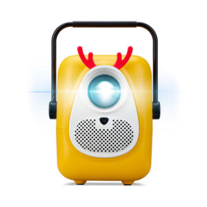 проектор AOpen QF23s yellow (LED, FHD, 6500LL(250A L), 1000:1, 1.26, 3W+BTaudio, 30000г, HDMI, USB-A,