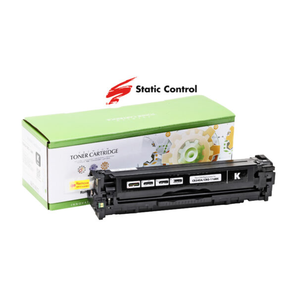7750_1 картридж Static Control восстановленный HP CF210X/CB540A/CE320A, Canon 716/731 black