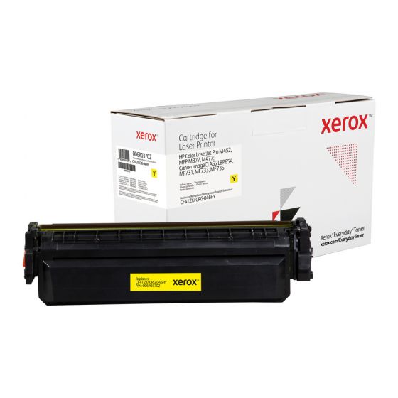 8749_1 картридж Xerox Everyday совместимый аналог HP CF412X (410X), Canon 046H yellow
