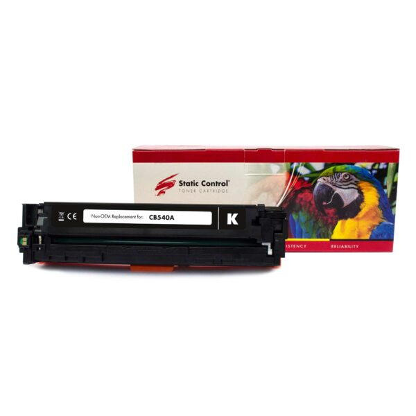 8846_1 картридж Static Control Parrot совместимый аналог HP CF210A/CB540A/CE320A, Canon 716/731 black