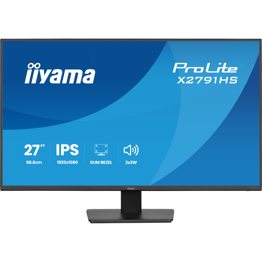 27" 16:9 IPS РК монітор, 1920х1080, 1 мс (MPRT), 1 20 Гц, 350 кд/м2, Adaptive Sync, 1xHDMI 1.4/1xDP 1 X2791HS-B1