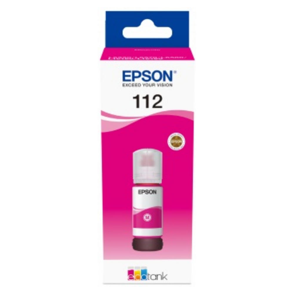 Картридж малиновий 112 EcoTank Pigment Magent ink