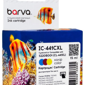 Картридж струменевий Canon CL-441 XL (5220B001) 400 арк, триколірний Barva (IC-441CXL)