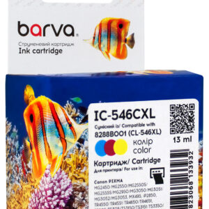 Картридж струменевий Canon CL-546 XL (8288B001) 300 арк, триколірний Barva (IC-546CXL)