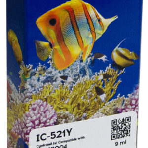 Картридж сумісний Canon CLI-521Y (2936B004) 800 арк, жовтий Barva (IC-521Y)