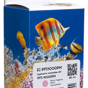 Картридж сумісний Canon PFI-1000PM (0551C001) 80 мл, фото пурпуровий Barva (IC-PFI1000PM)