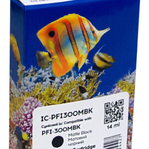 Картридж сумісний Canon PFI-300MBK (4192C001) 1750 арк, матовий чорний Barva (IC-PFI300MBK)