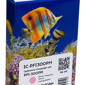 Картридж сумісний Canon PFI-300PM (4198C001) 530 арк, фото пурпуровий Barva (IC-PFI300PM)