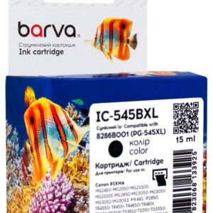 Картридж струменевий Canon PG-545 XL (8286B001) 400 арк, чорний Barva (IC-545BXL)