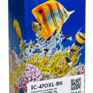 Картридж сумісний Canon PGI-470PGBK XL (0321C001) 500 арк, чорний Barva (IC-470XL-BK)