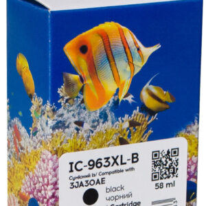 Картридж сумісний HP 963XL (3JA26AE/3JA30AE) 2000 арк, чорний Barva (IC-963XL-B)