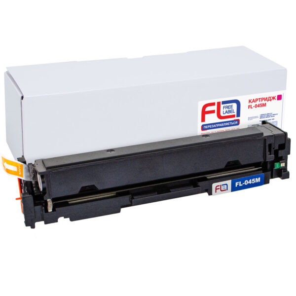 CT-CAN-045-M-FL-0 Картридж сумісний Canon 045 пурпуровий Free Label (FL-045M)