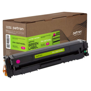 Картридж сумісний Canon 067H пурпуровий Green Label Patron (PN-067HMGL)