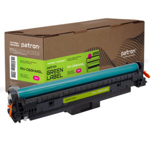Картридж сумісний Canon 069H пурпуровий Green Label Patron (PN-069HMGL)