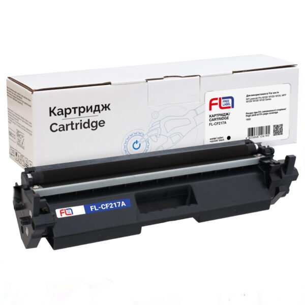 CT-HP-CF217A-FL-0 Тонер-картридж сумісний HP 17A (CF217A) Free Label (FL-CF217A)