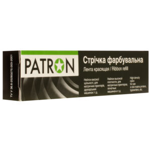 Стрічка для матричних картриджів 12,7 ммх12 м, правий мебіус, HD Patron