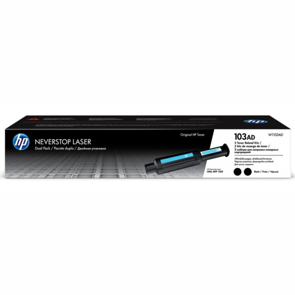 Doc-112554 Тонер-картридж 103AD Neverstop Laser чорний HP (W1103AD)