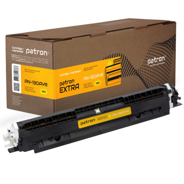 Doc-134602 Тонер-картридж сумісний HP 130A (CF352A) жовтий Extra Patron (PN-130AYR)