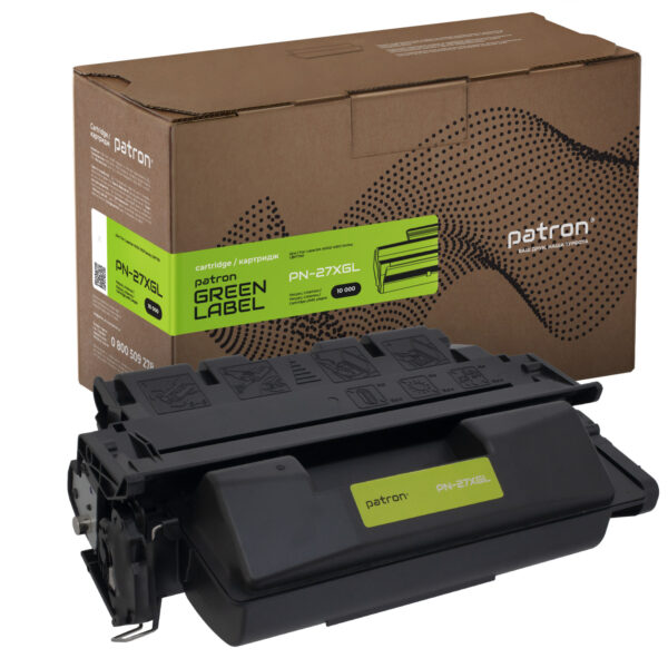Doc-140082 Картридж сумісний HP 27X (C4127X) Green Label Patron (PN-27XGL)