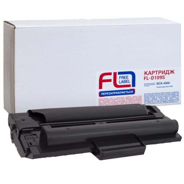 Картридж сумісний Samsung MLT-D109S (SCX-4300) Free Label (FL-D109S)