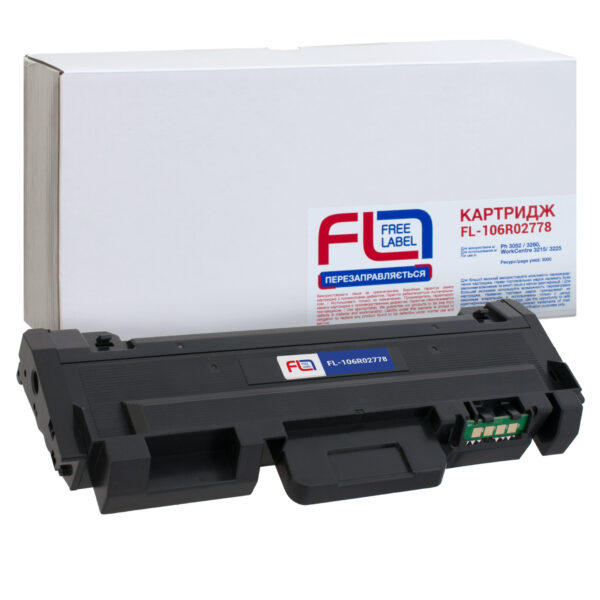 Тонер-картридж сумісний XER 106R02778 (Ph 3052) Free Label (FL-106R02778)